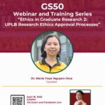 Ethics in Graduate Research 2: UPLB Research Ethics Approval Process